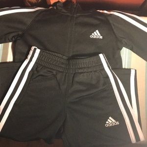 Toddler boy track suit.